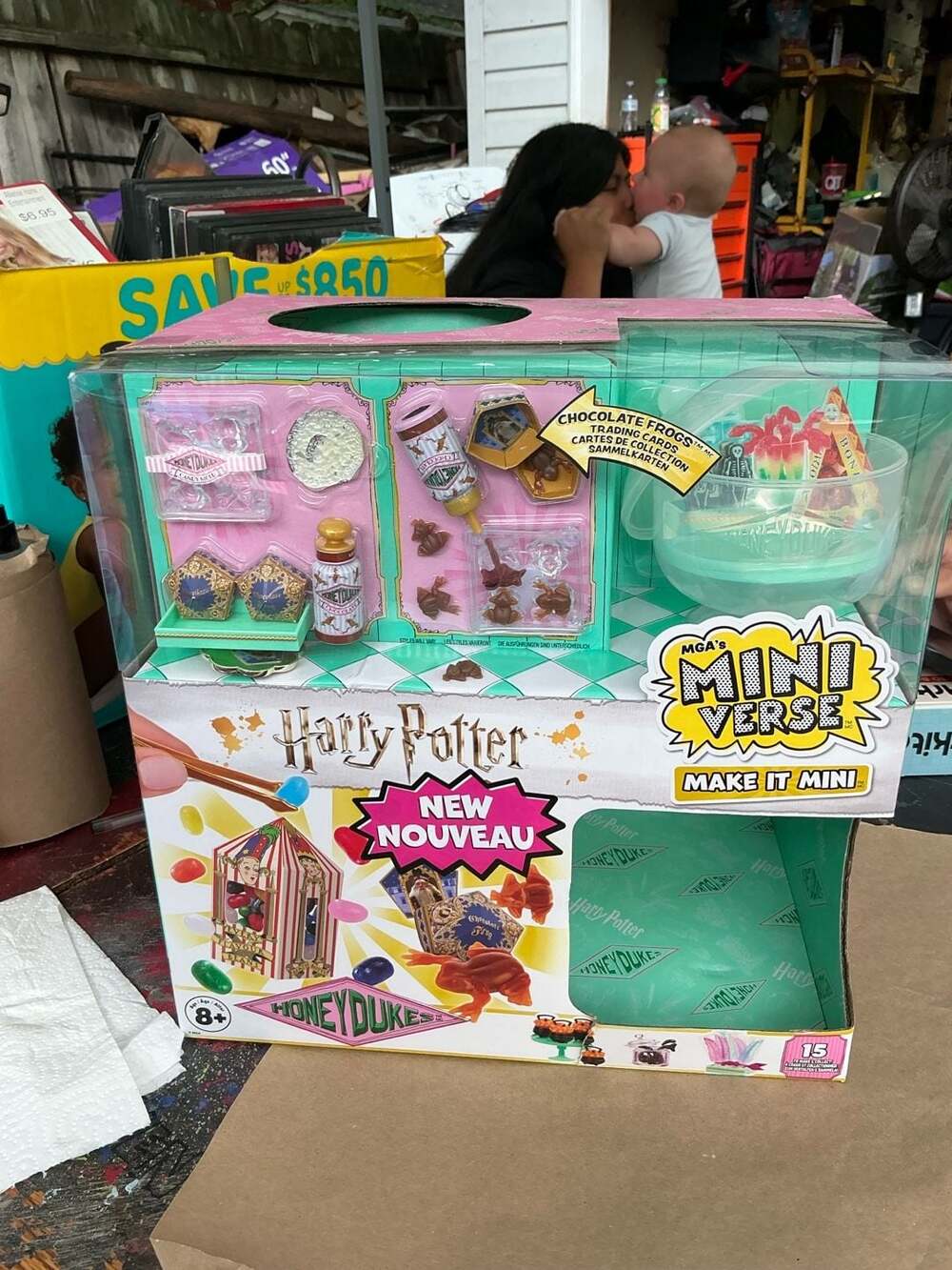 Empty Mini Harry Potter Honeydukes DIY Collectible Set box
